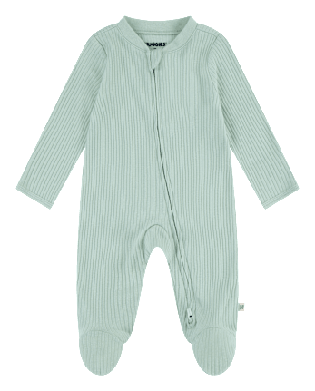 Baby Boys Huggies Ribbed Footed Coverall