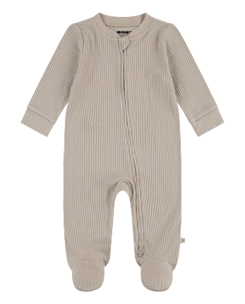 Baby Huggies Ribbed Footed Coverall