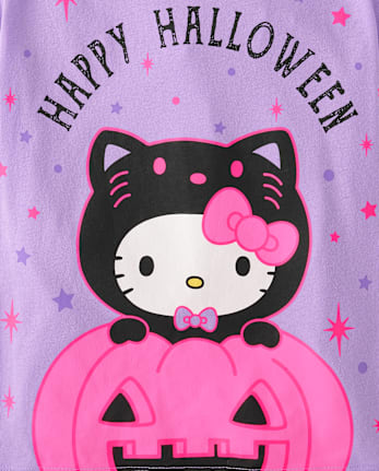 T-shirt graphique Hello Kitty® Glow Happy Halloween pour fille