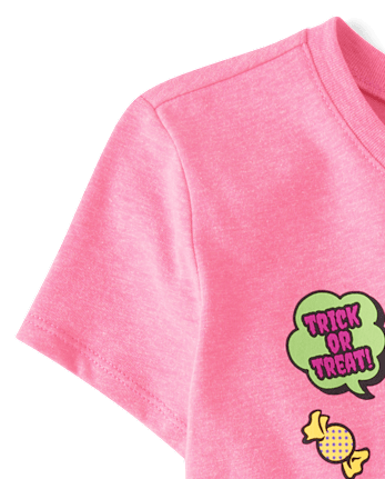 Girls Hello Kitty® And Friends Halloween Graphic Tee