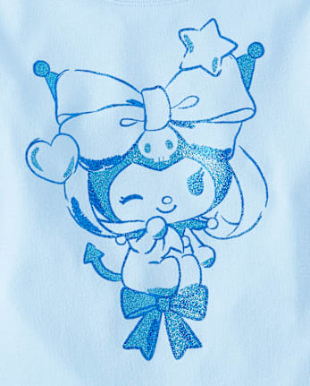 T-shirt pailleté Kuromi™ pour bébé fille