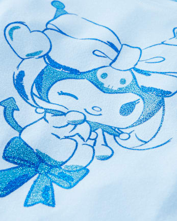 T-shirt pailleté Kuromi™ pour bébé fille