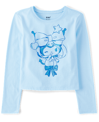 T-shirt pailleté Kuromi™ pour bébé fille