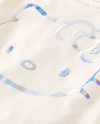 T-shirt bébé holographique Hello Kitty® pour fille
