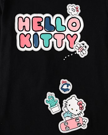 T-shirt graphique Hello Kitty® à paillettes pour fille