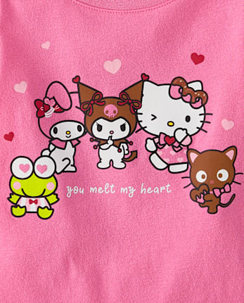 Toddler Girls Hello Kitty® And Friends Melt My Heart Graphic Tee