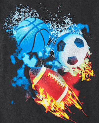 T-shirt graphique Sports Elements pour garçon