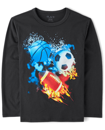 T-shirt graphique Sports Elements pour garçon
