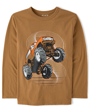 Boys Monster Truck Graphic Tee