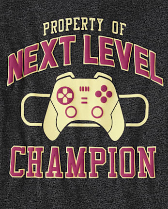 Boys Next Level Champion Graphic Tee