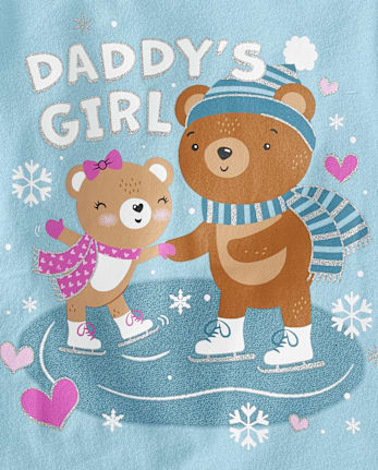 Baby And Toddler Girls Daddy's Girl Graphic Tee
