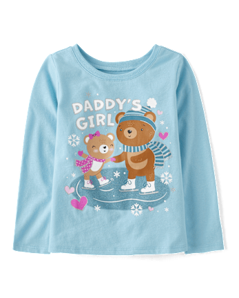 Baby And Toddler Girls Daddy's Girl Graphic Tee