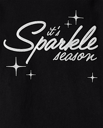 Girls Sparkle Season Graphic Tee