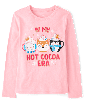 Girls In My Hot Cocoa Era Graphic Tee