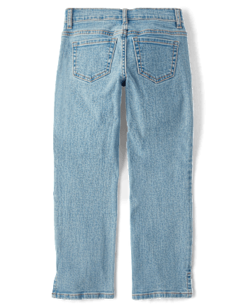 Girls Hello Kitty® Ripped 90s Straight Jeans