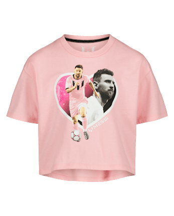 Girls Messi™ Heart Graphic Tee