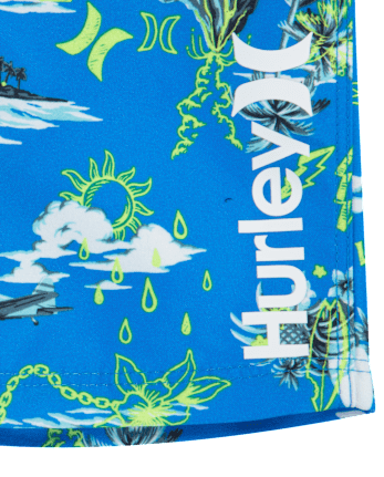 Toddler Boys Hurley Print Boardshorts