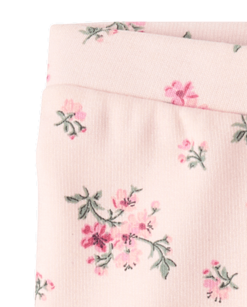 Baby And Toddler Girls Floral Winter Warm Leggings