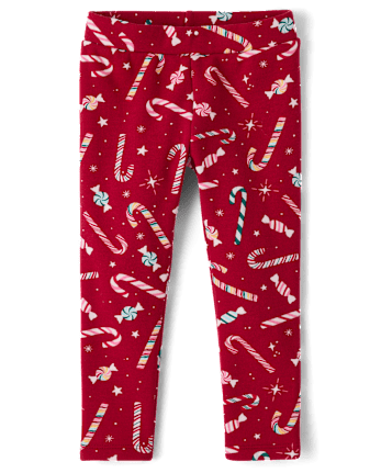Baby And Toddler Girls Holiday Winter Warm Leggings