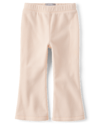 Toddler Girls Microfleece Flare Sweatpants