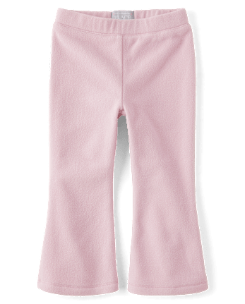 Toddler Girls Microfleece Flare Sweatpants
