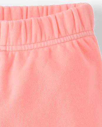 Toddler Garment Dyed Premium Fleece Wide Leg Cargo Lounge Pants