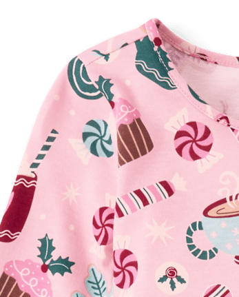 Robe babydoll imprimée pour bébés et petites filles