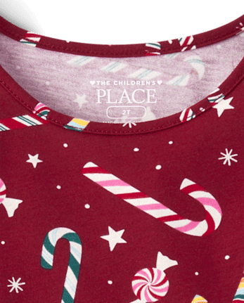 Baby And Toddler Girls Print Babydoll Dress