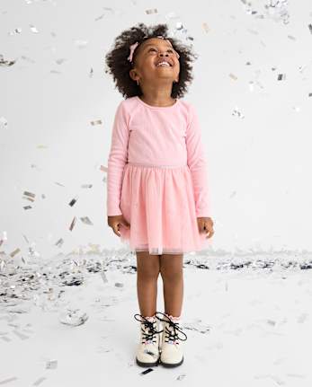 Robe tutu pailletée pour bébé et petite fille