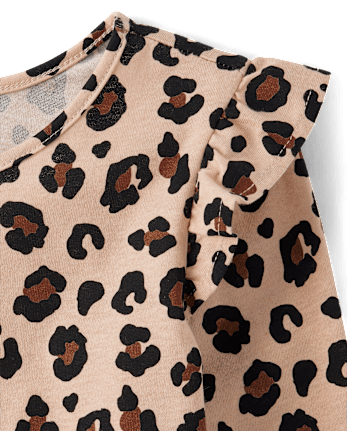 Toddler Girls Leopard Top 3-Pack