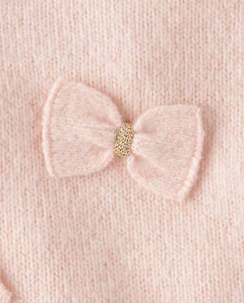 Toddler Girls Bow Sweater