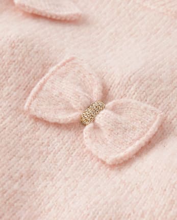 Toddler Girls Bow Sweater