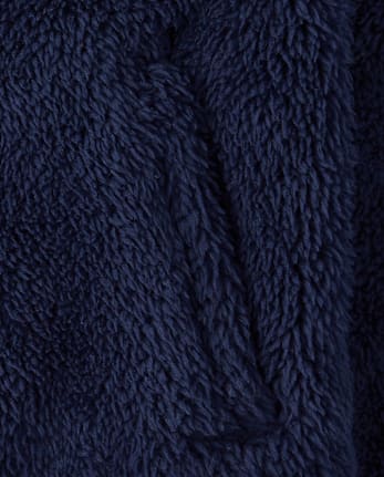 Toddler Girls Heavyweight Sherpa Zip Up Jacket