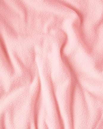 Doudoune doublée en micropolaire imprimée pour petite fille