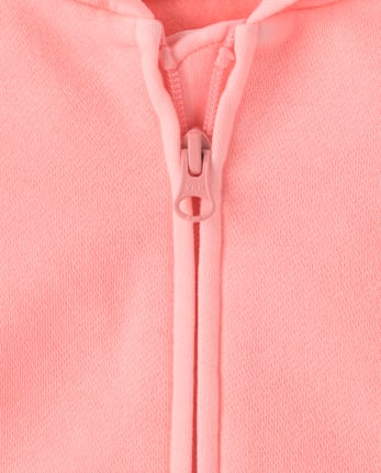 Toddler Garment Dyed Premium Fleece Zip Up Hoodie