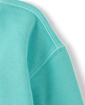 Toddler Girls Garment Dyed Premium Fleece Sweatshirt