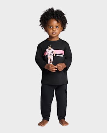Toddler Boys Messi™ Fleece 2-Piece Outfit Set