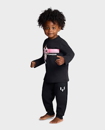 Toddler Boys Messi™ Fleece 2-Piece Outfit Set