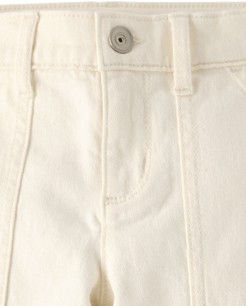 Girls Utility Barrel Jeans