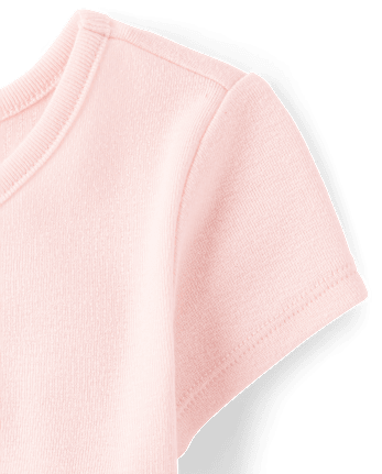 Girls Embellished Graphic Baby Tee