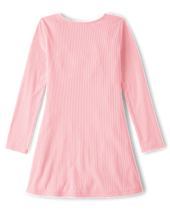 Girls Sueded Rib Shift Dress