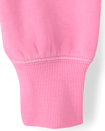 Girls Garment Dyed Premium Fleece Sweatshirt