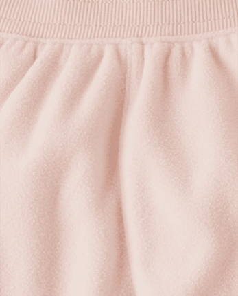 Girls Microfleece Cargo Jogger Pants