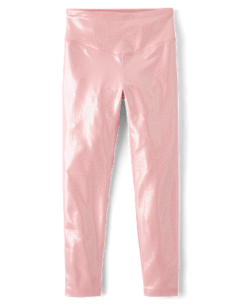 Girls High Shine Leggings