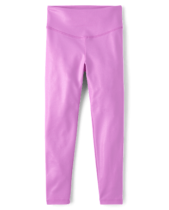 Girls High Shine Leggings