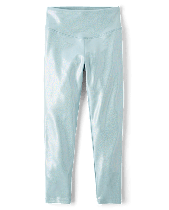 Girls High Shine Leggings