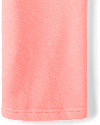 Kids Garment Dyed Premium Fleece Wide Leg Cargo Lounge Pants