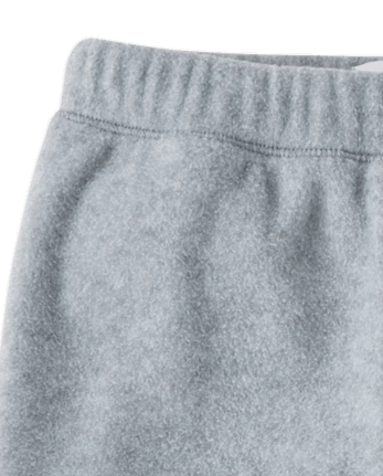 Pantalon de survêtement large en micropolaire pour fille