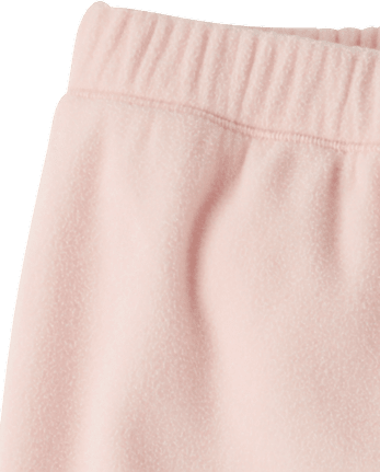 Girls Microfleece Wide Leg Sweatpants