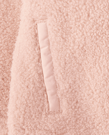 Girls Sherpa Shacket